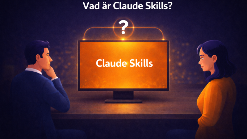 Claude Skills – vad det är och hur du använder det